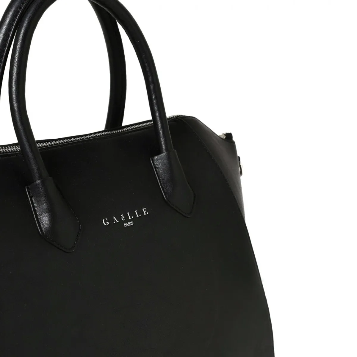 Bauletto Strutturato Con Logo, Nero