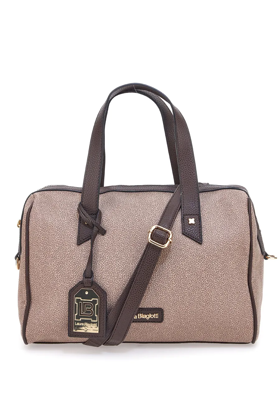 Borsa Bauletto Marrone Laura Biagiotti Tabitha