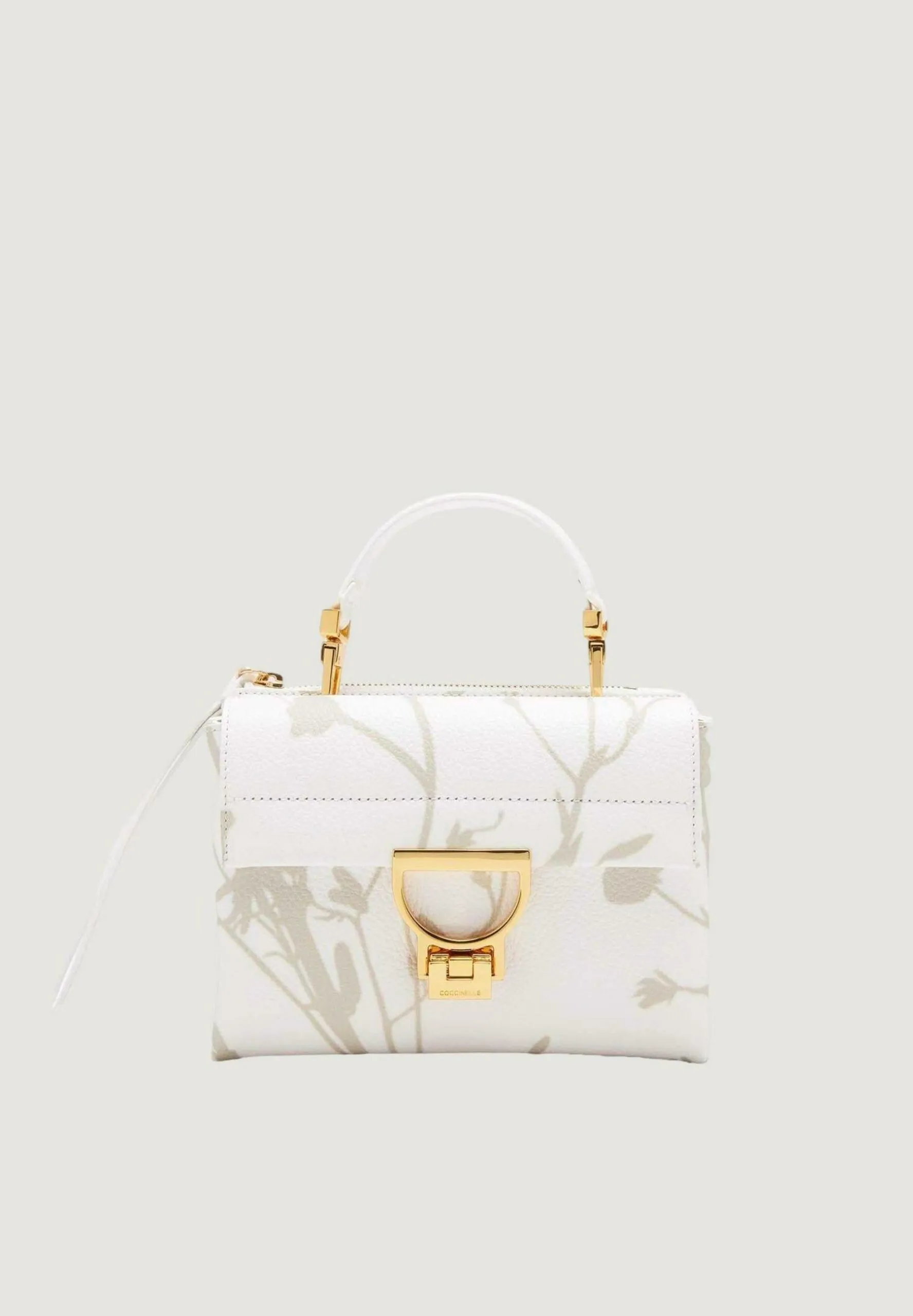 Borsa Coccinelle SHADOW PRINT Bianco