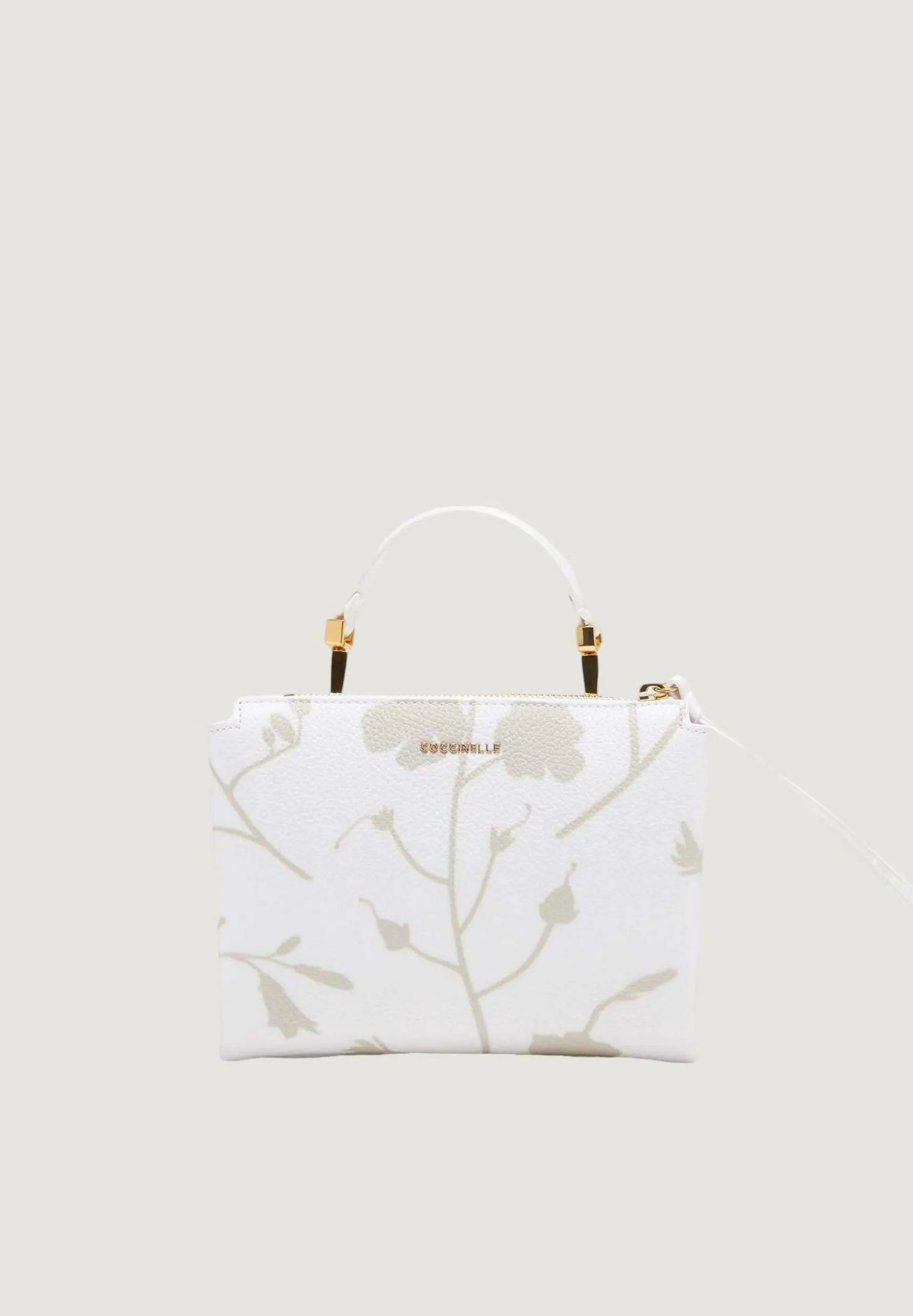 Borsa Coccinelle SHADOW PRINT Bianco