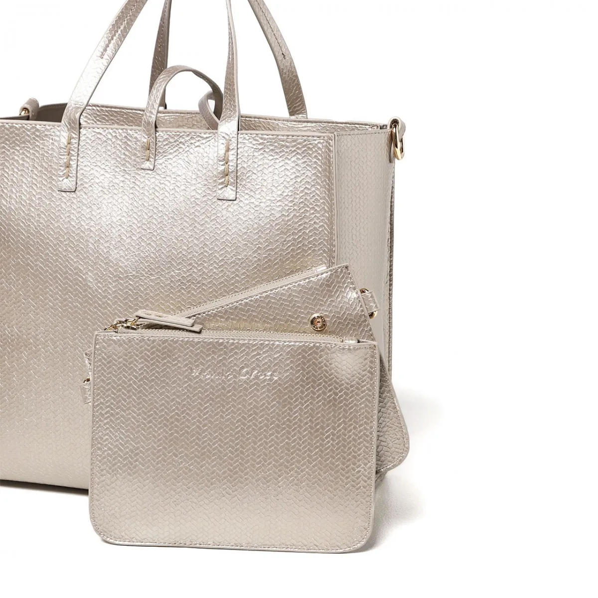 Borsa Felicia Media Tortora, Beige