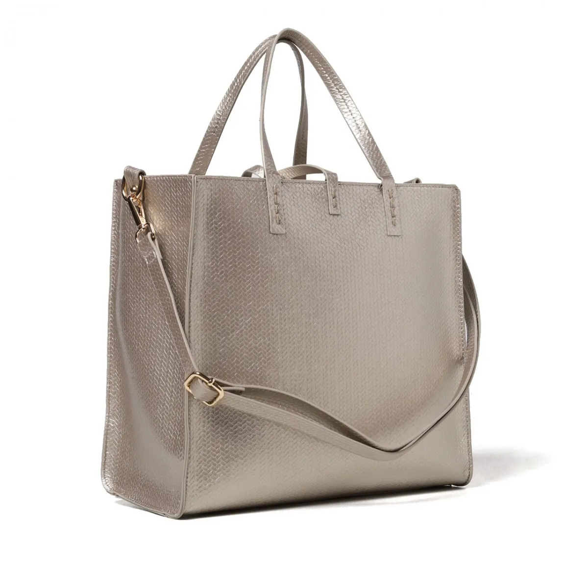 Borsa Felicia Media Tortora, Beige