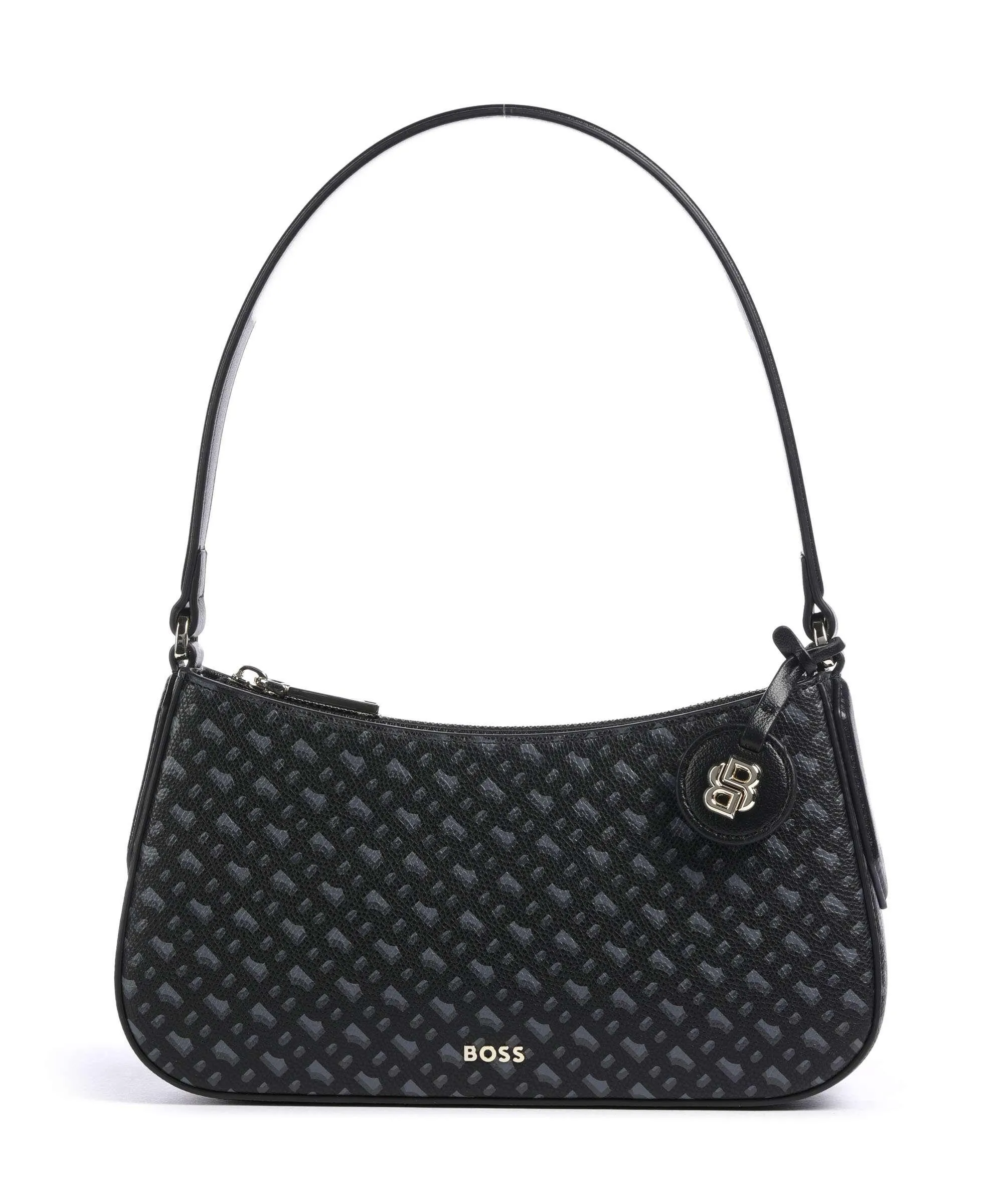  BOSS Liriel Borsa a spalla pelle sintetica nero  