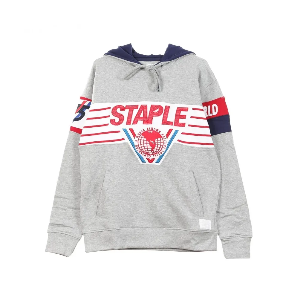 FELPA CAPPUCCIO HOODIE GREY