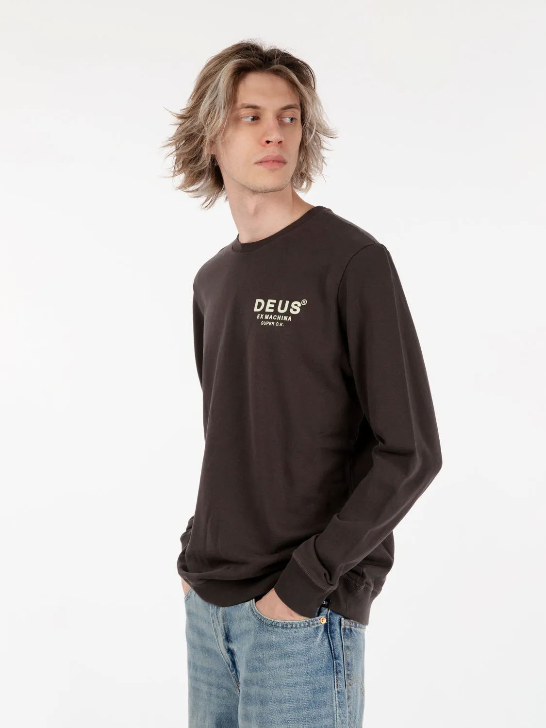 Felpa crewneck Chatterbox anthracite