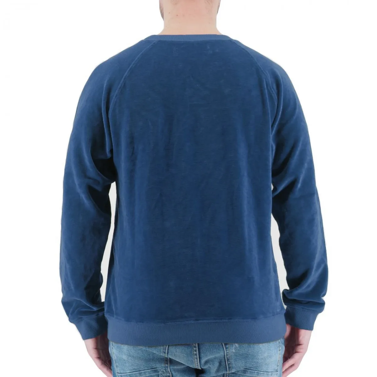 Felpa Da Uomo Blu