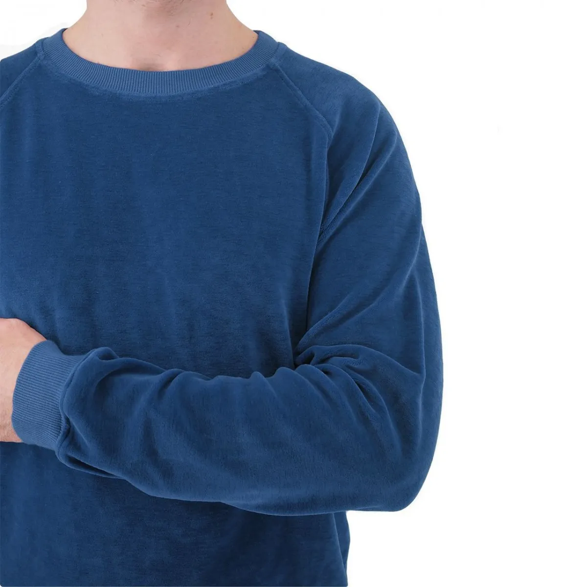 Felpa Da Uomo Blu