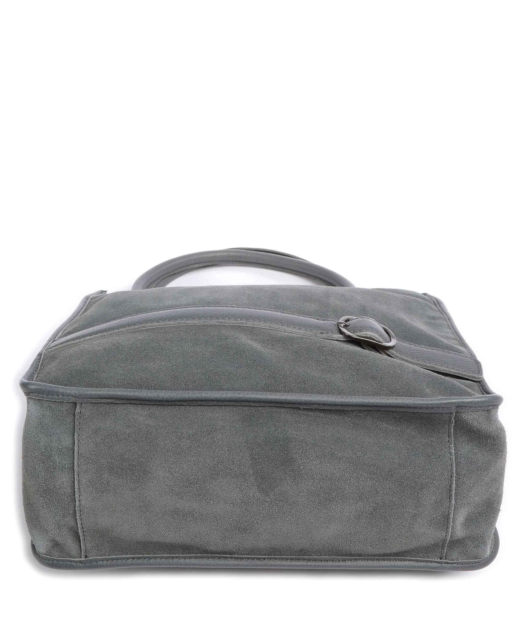  FredsBruder Jo Borsa shopper pelle bovina ruvida grigio scuro  