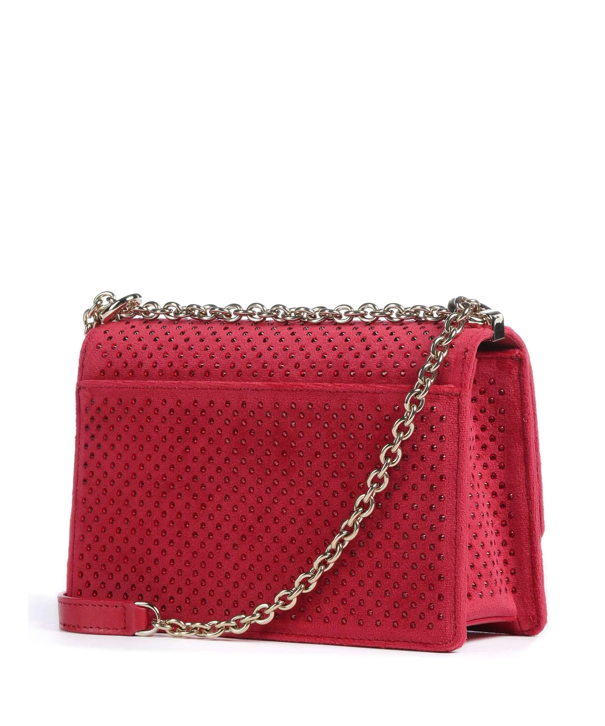  Furla 1927 Mini Borsa a spalla velluti rosso  