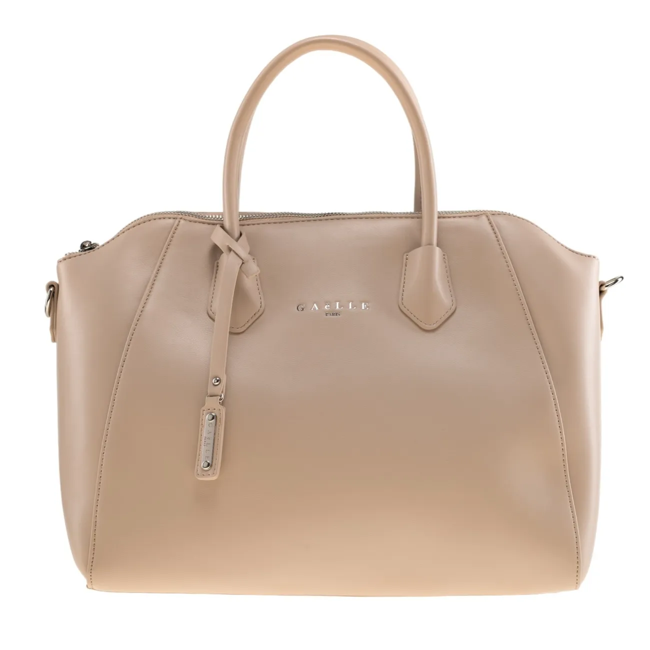 Gaelle borsa bauletto grande beige