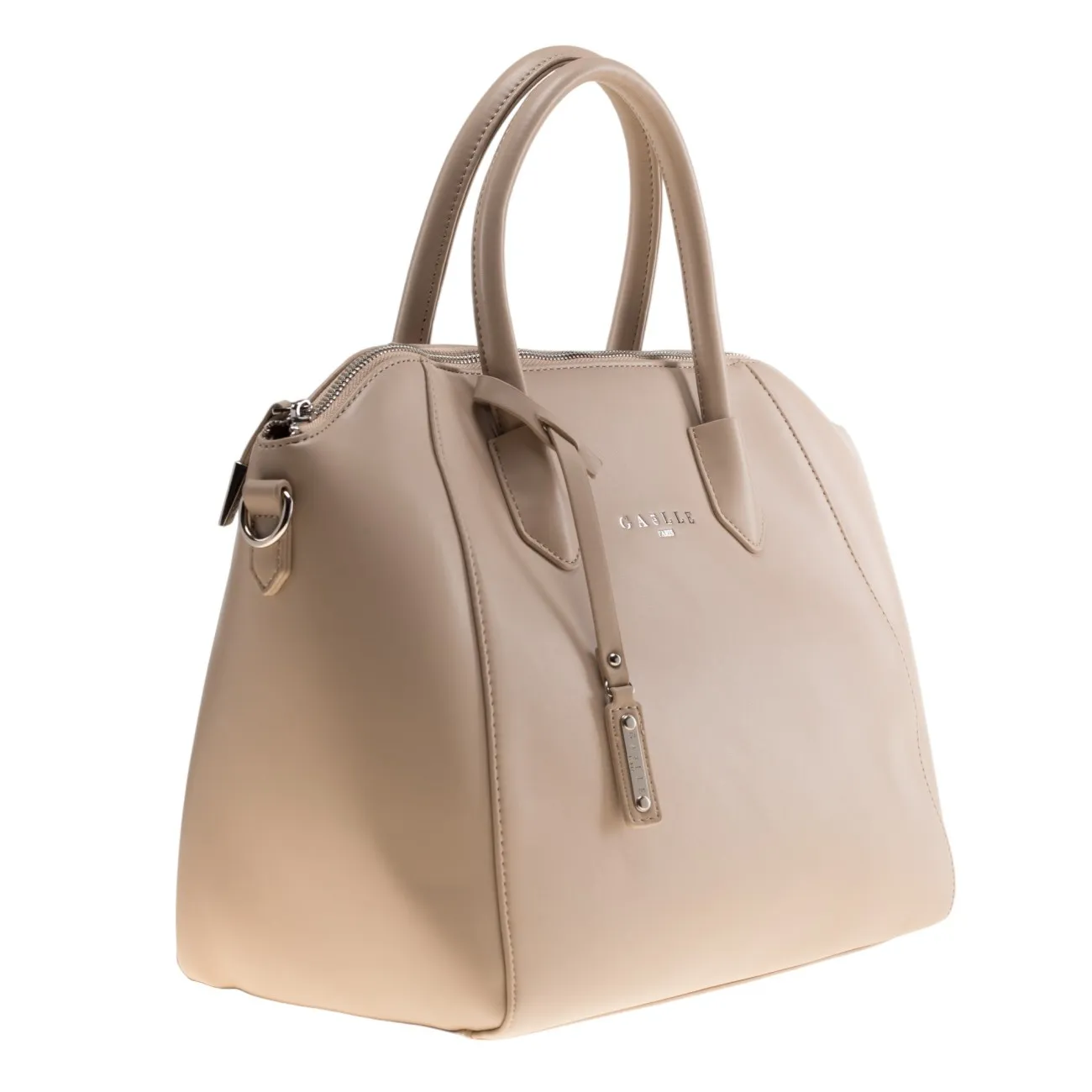 Gaelle borsa bauletto grande beige