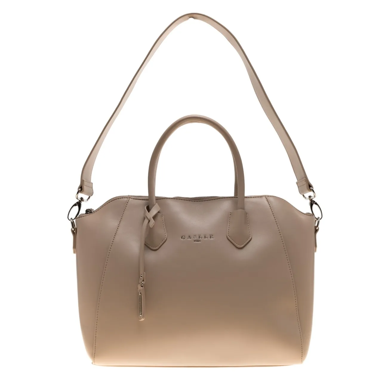 Gaelle borsa bauletto grande beige