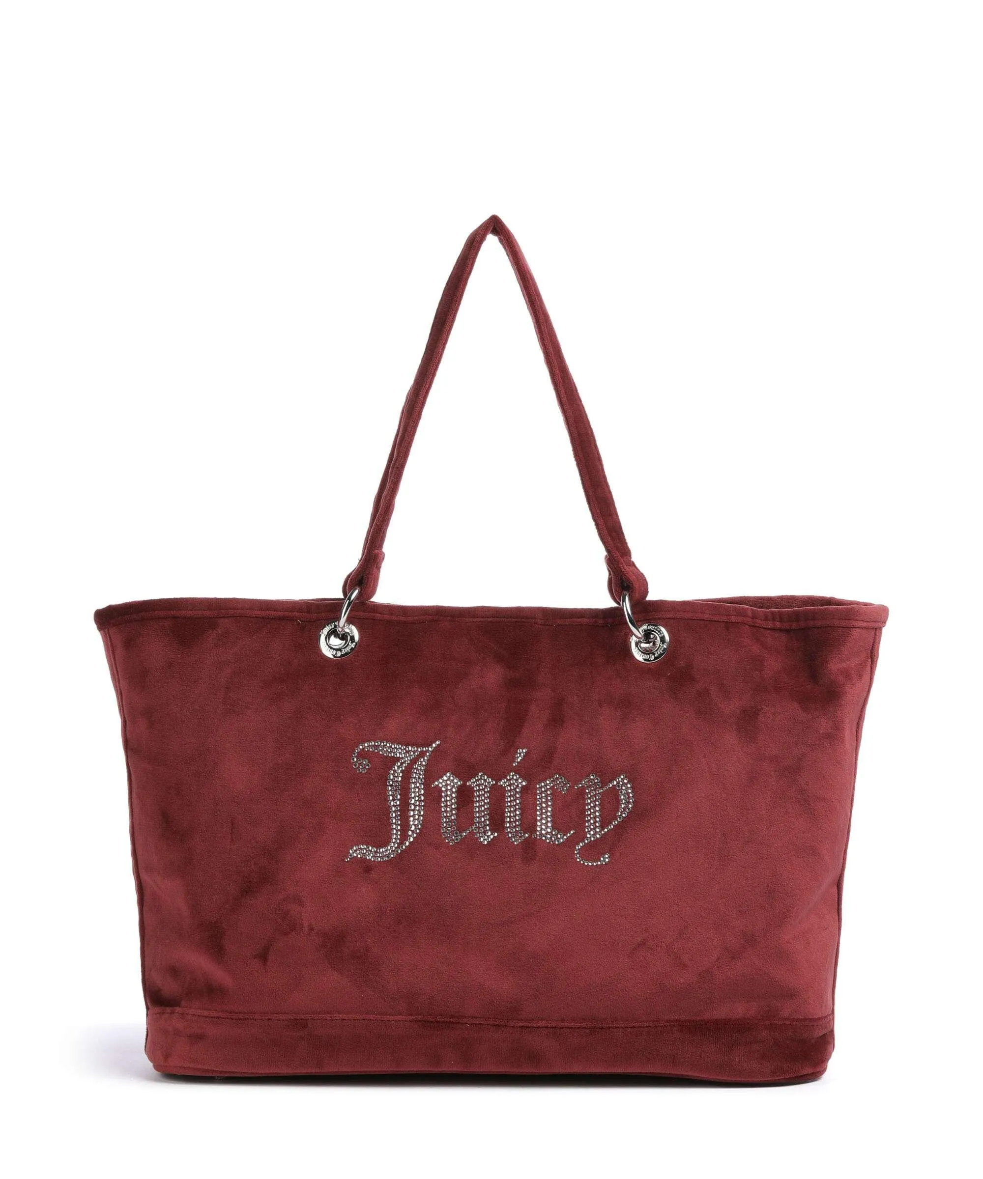  Juicy Couture Kimberly L Borsa shopper poliestere rosso scuro  