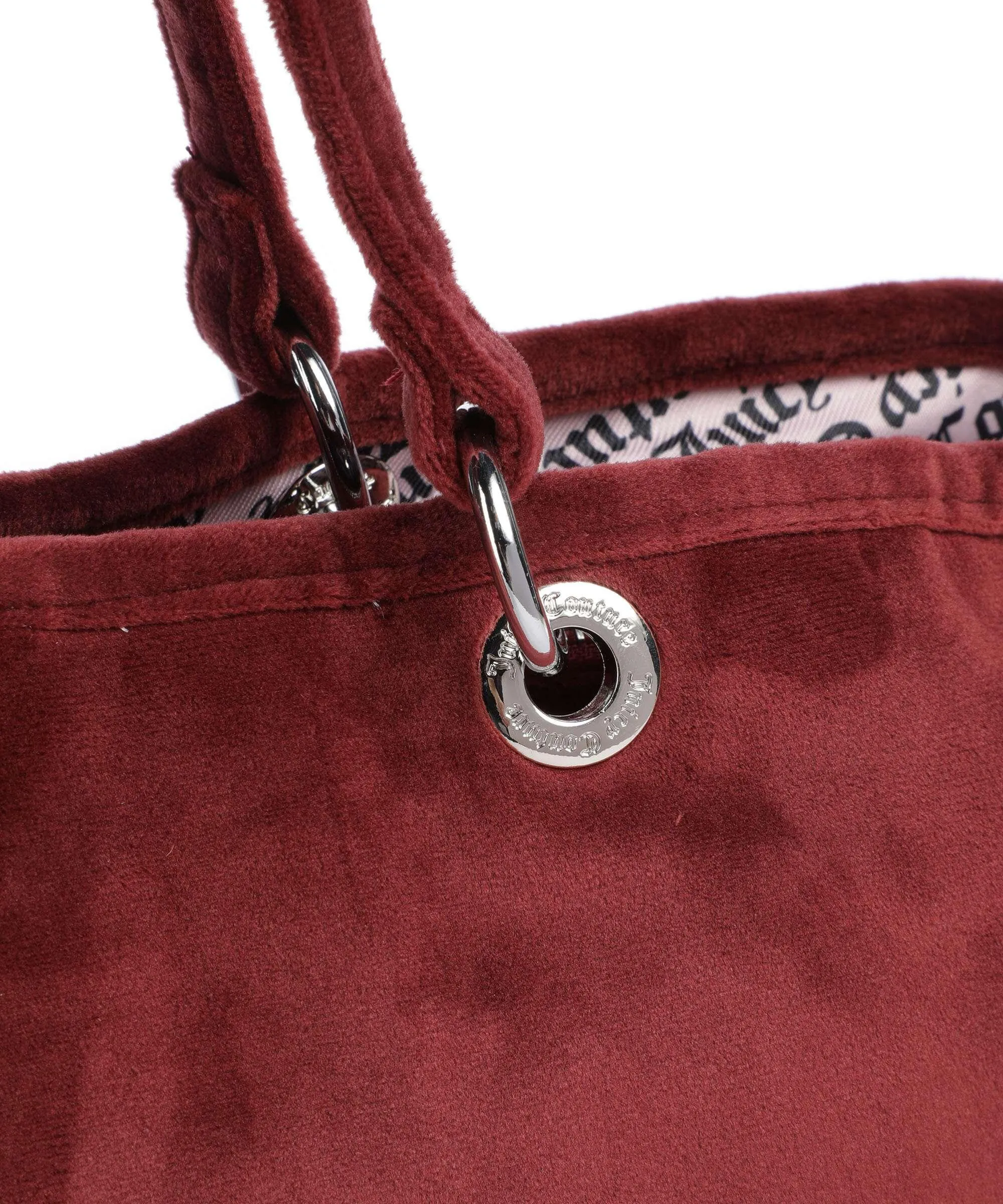  Juicy Couture Kimberly L Borsa shopper poliestere rosso scuro  