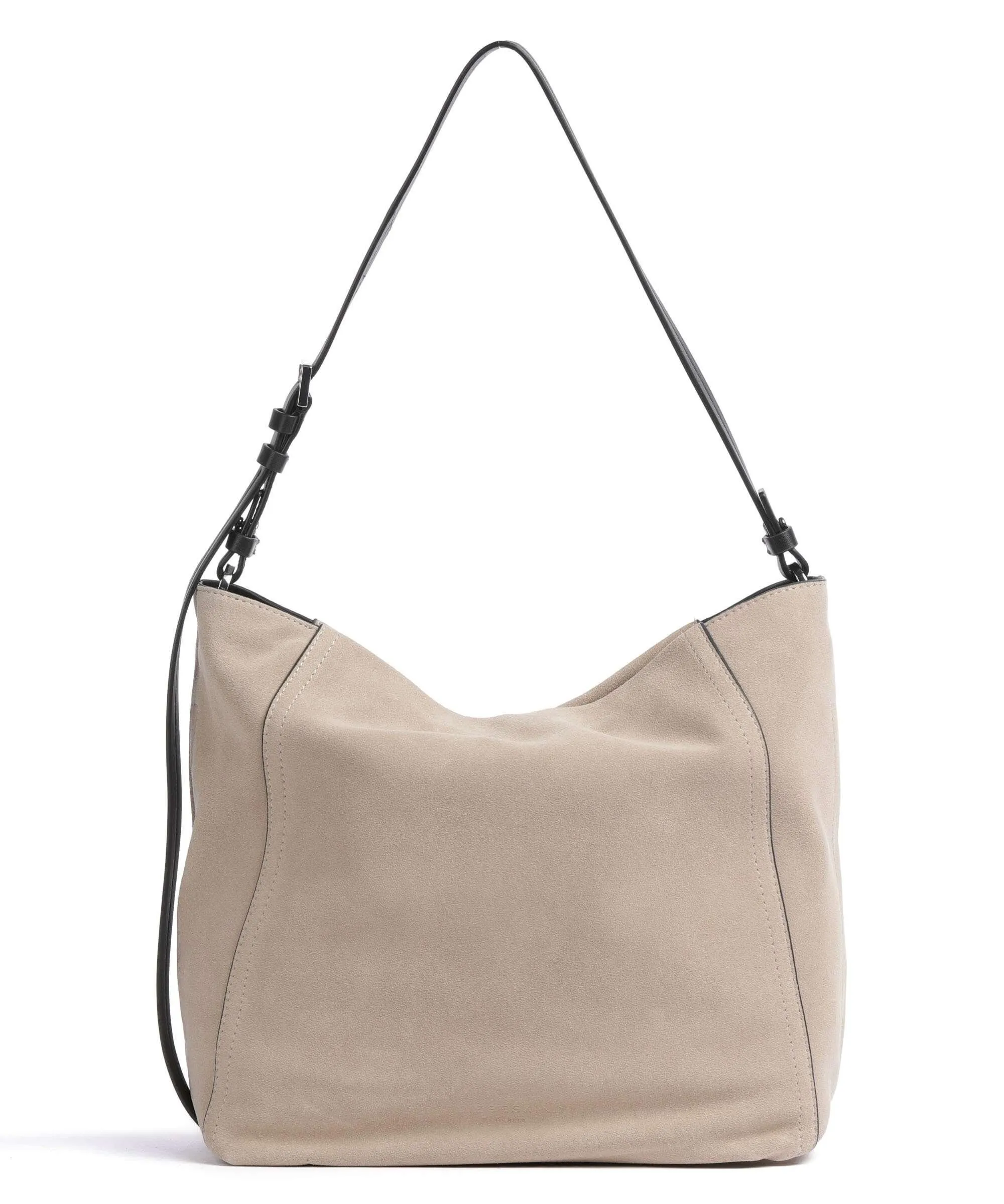  Liebeskind Lou Calf Optic XS Borsa hobo pelle ruvida beige  