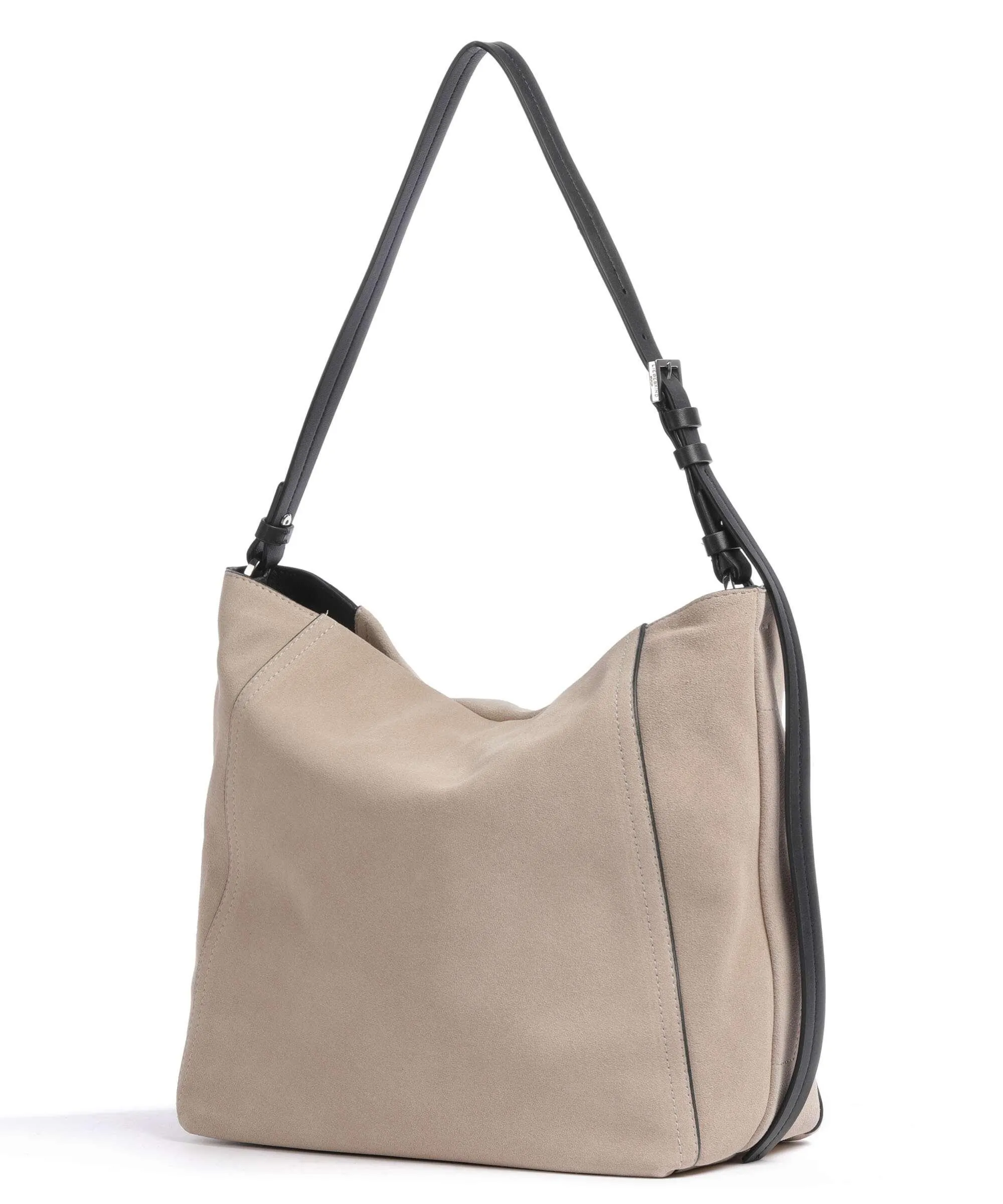  Liebeskind Lou Calf Optic XS Borsa hobo pelle ruvida beige  