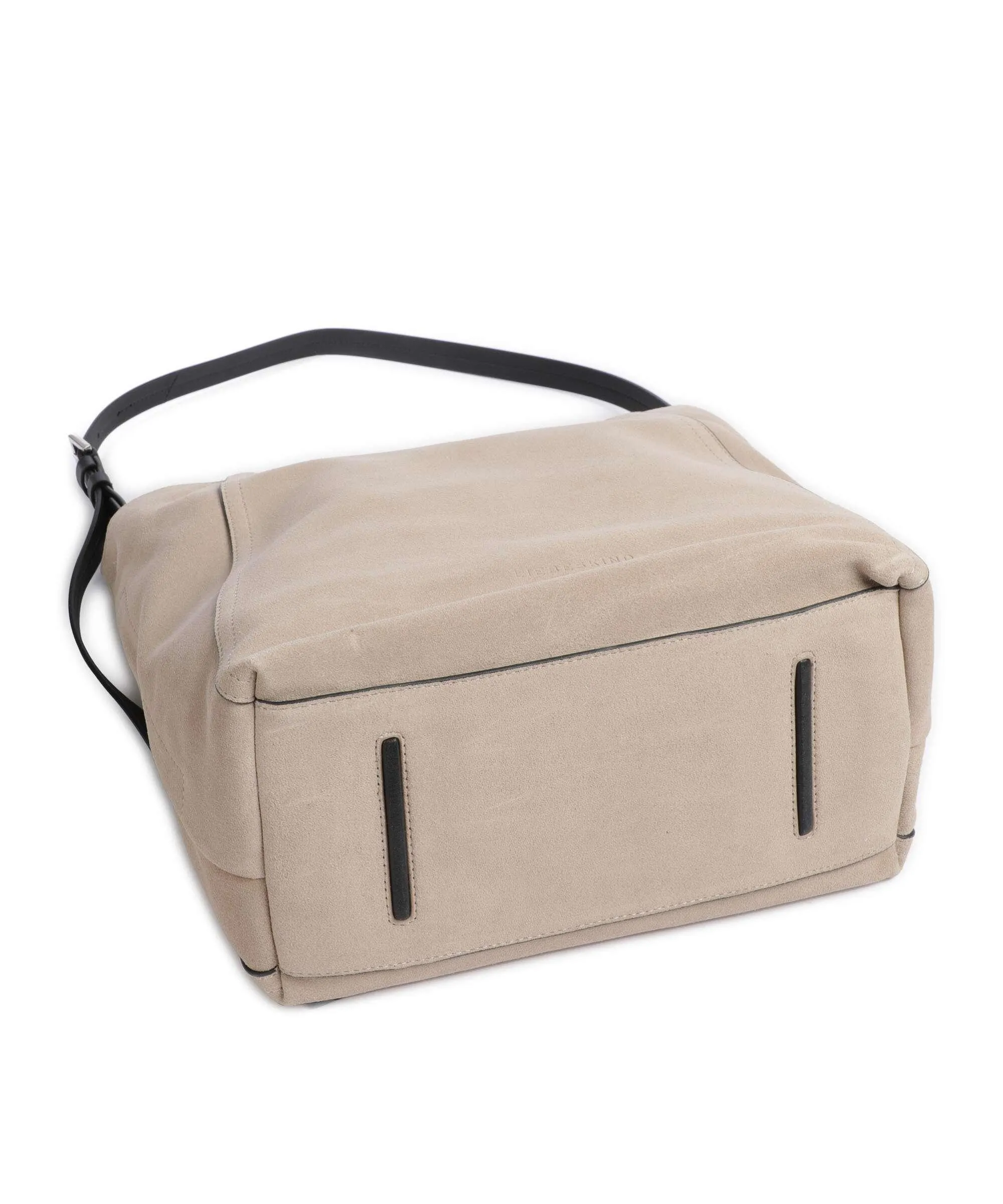  Liebeskind Lou Calf Optic XS Borsa hobo pelle ruvida beige  