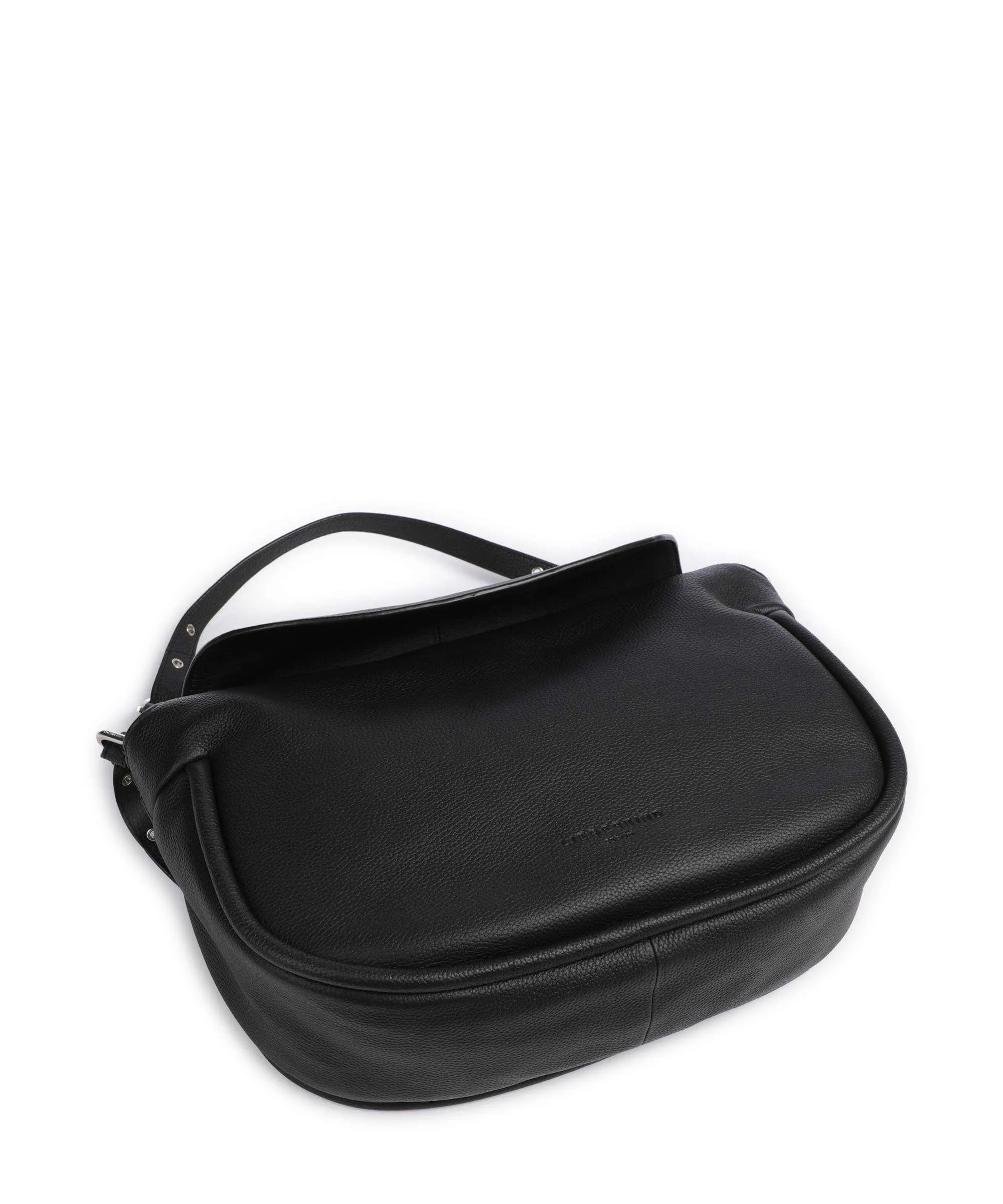  Liebeskind Small Pebble L Borsa a spalla pelle di vacchetta grana nero  