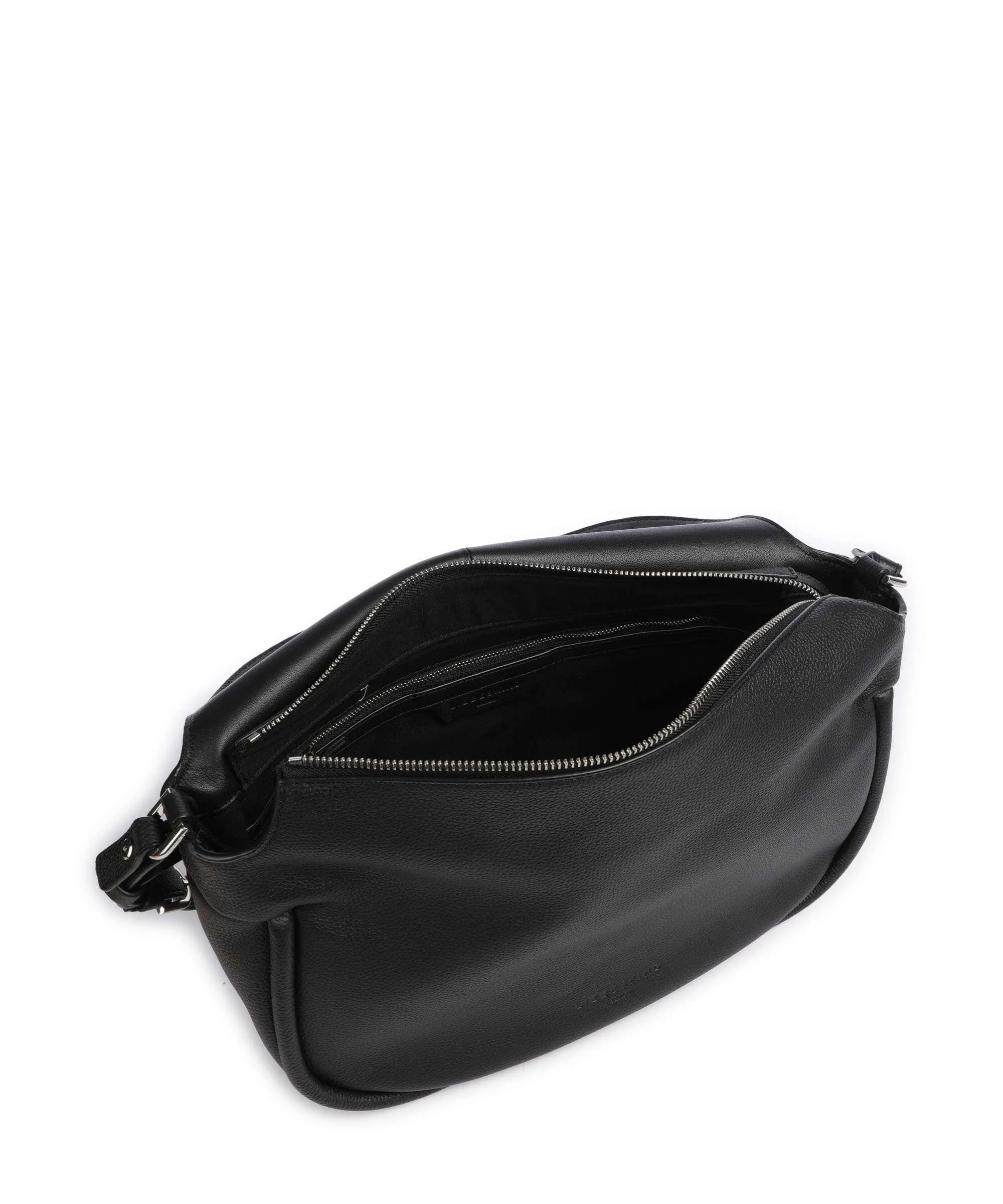  Liebeskind Small Pebble L Borsa a spalla pelle di vacchetta grana nero  