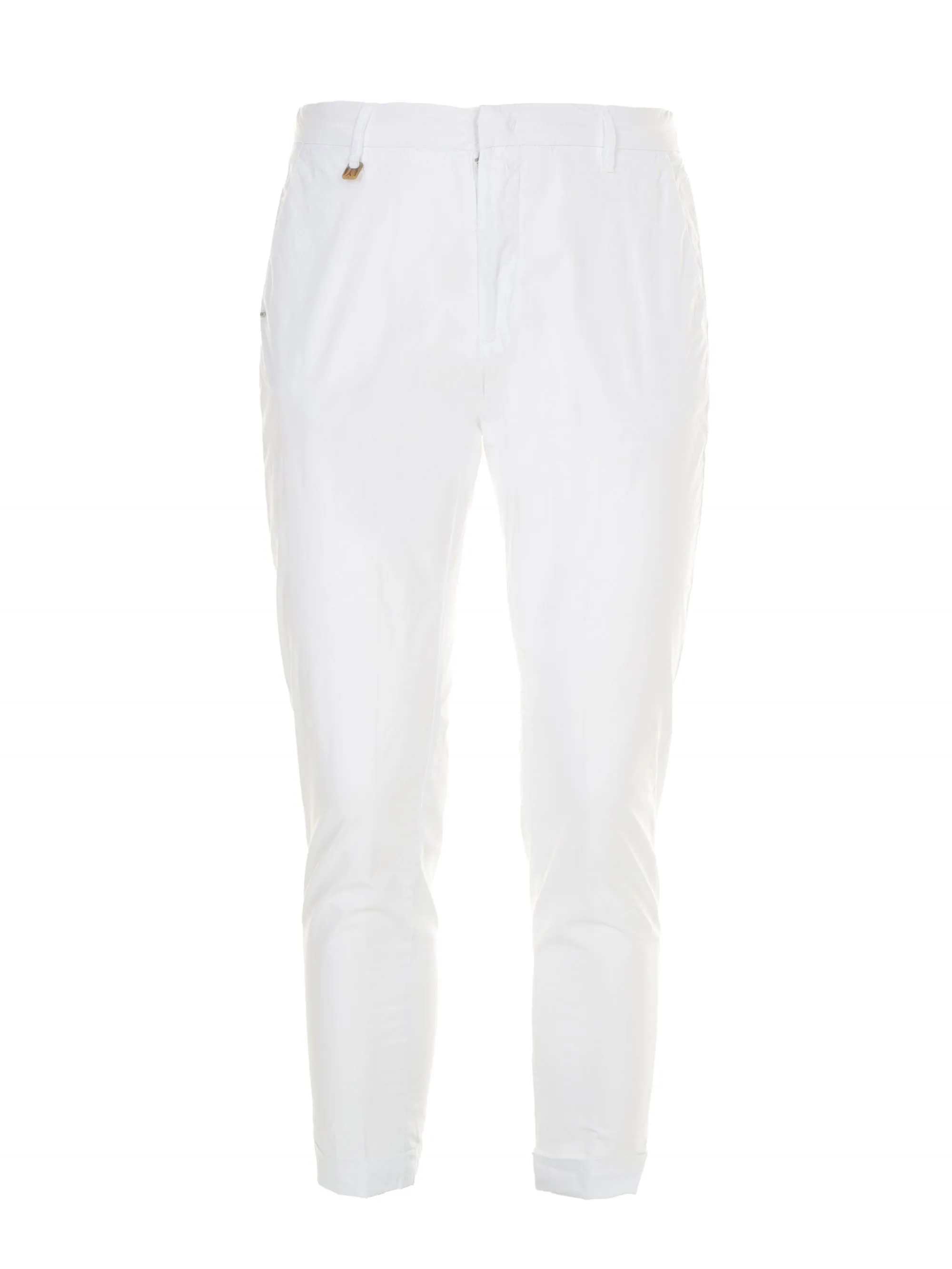 PANTALONE "MOLFETTA" BIANCO IN COTONE