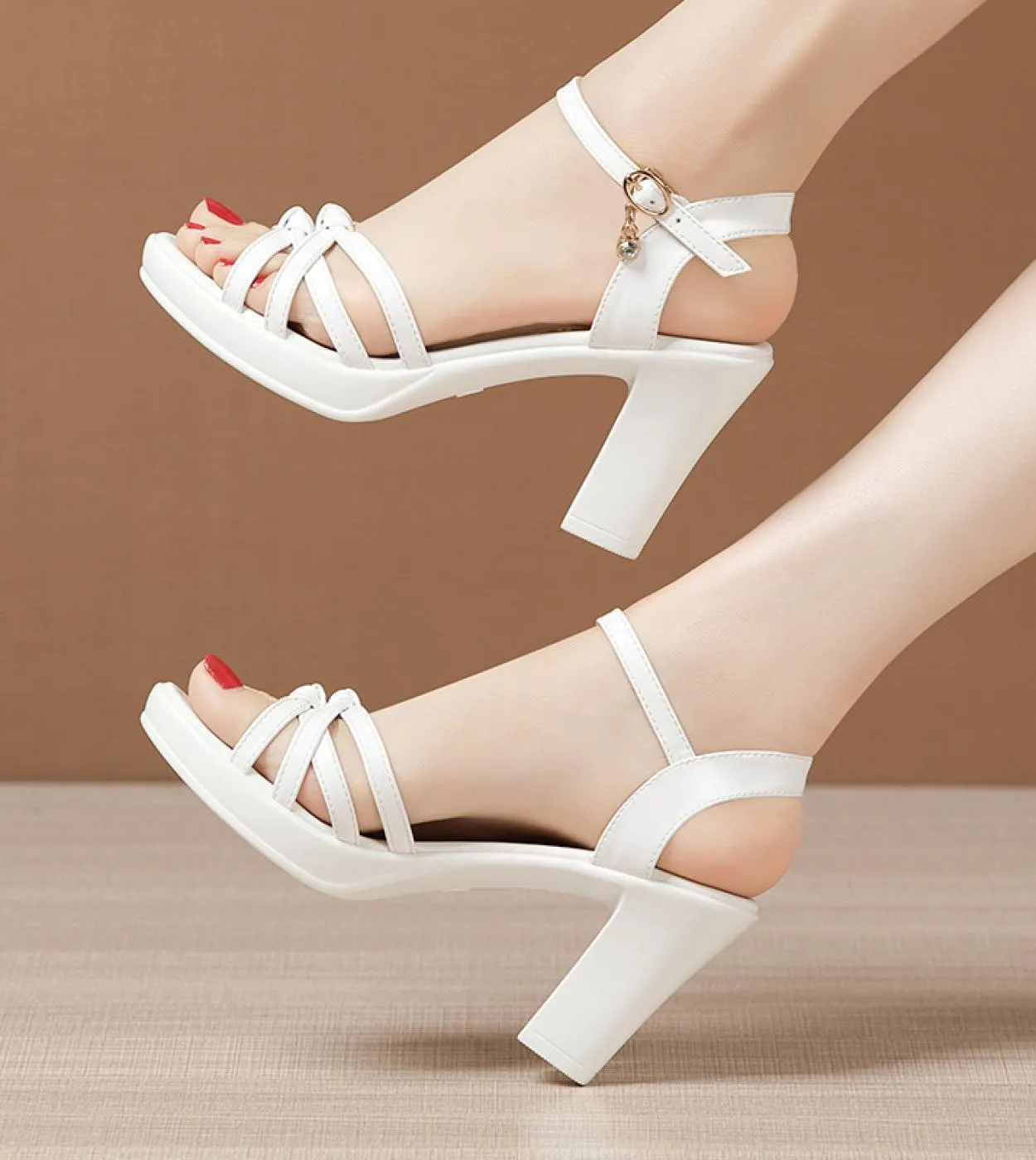 Scarpe con zeppa Donna Sandali con tacco alto Sandali con zeppa estivi Donna Donna
