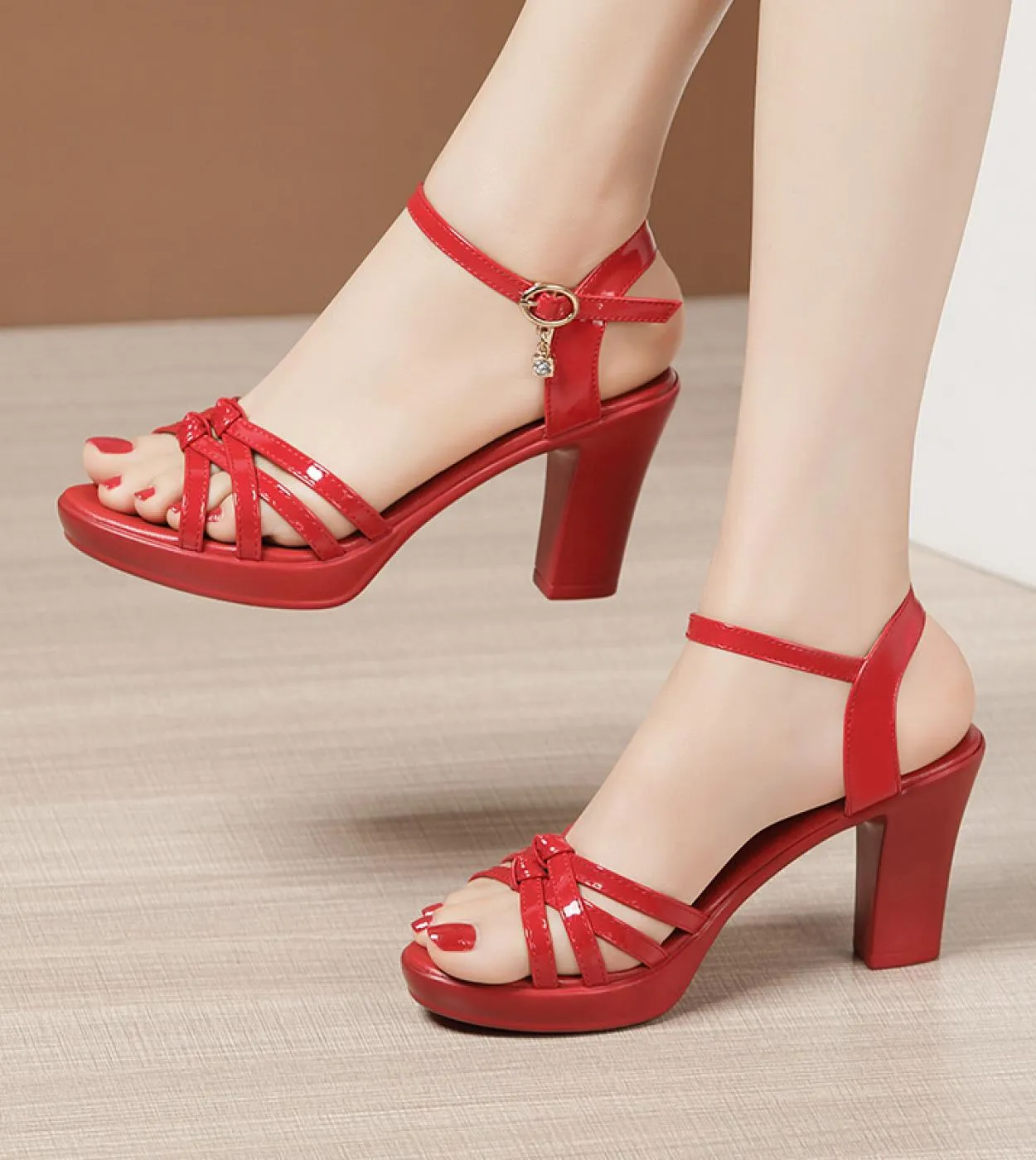 Scarpe con zeppa Donna Sandali con tacco alto Sandali con zeppa estivi Donna Donna