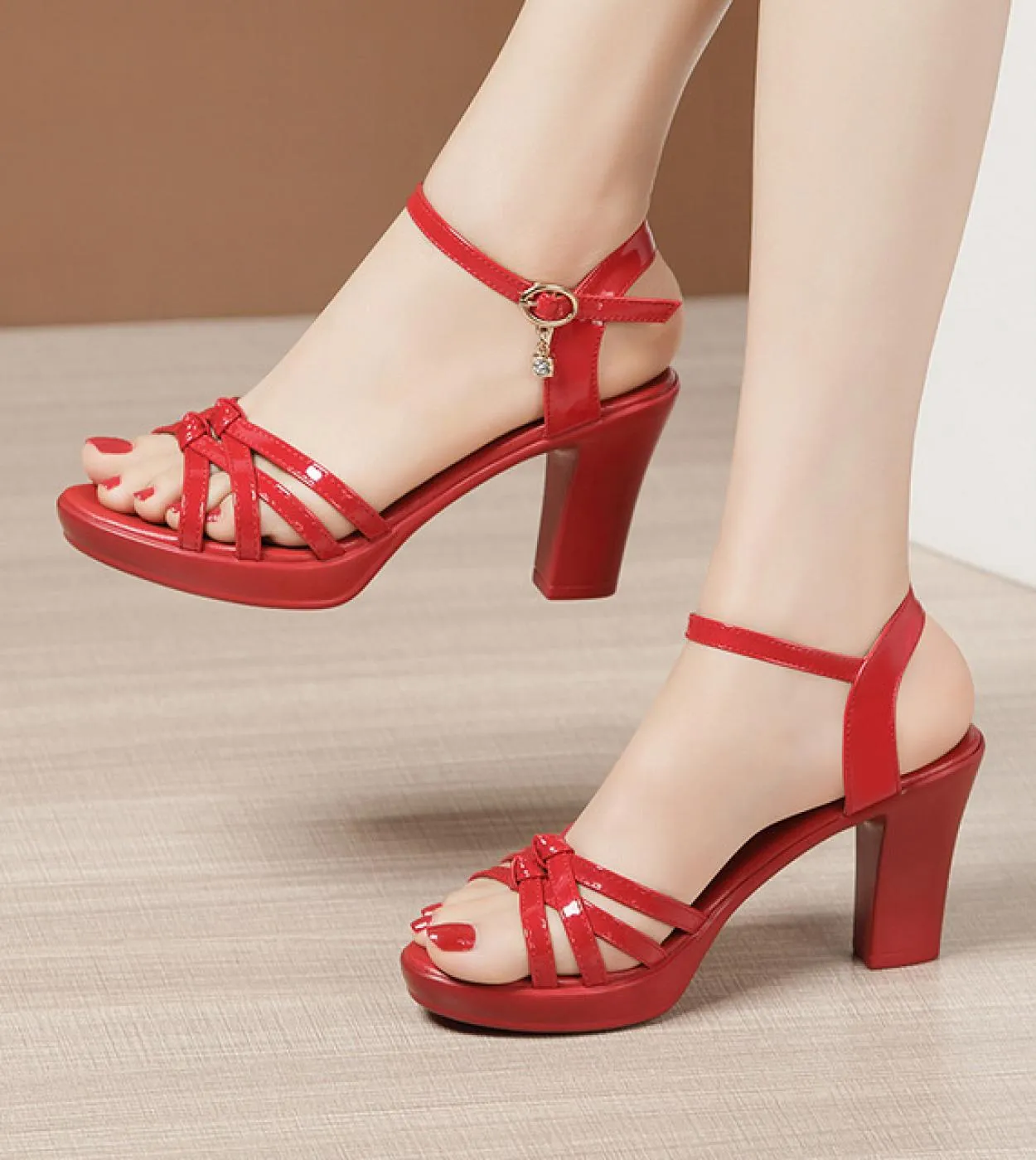 Scarpe con zeppa Donna Sandali con tacco alto Sandali con zeppa estivi Donna Donna