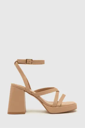 Schuh - Scarpe con tacco, plateau e listini e stelle