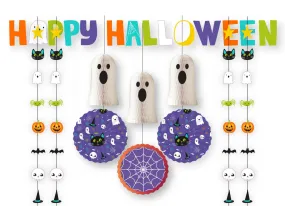 Set Halloween colorato 10 pezzi