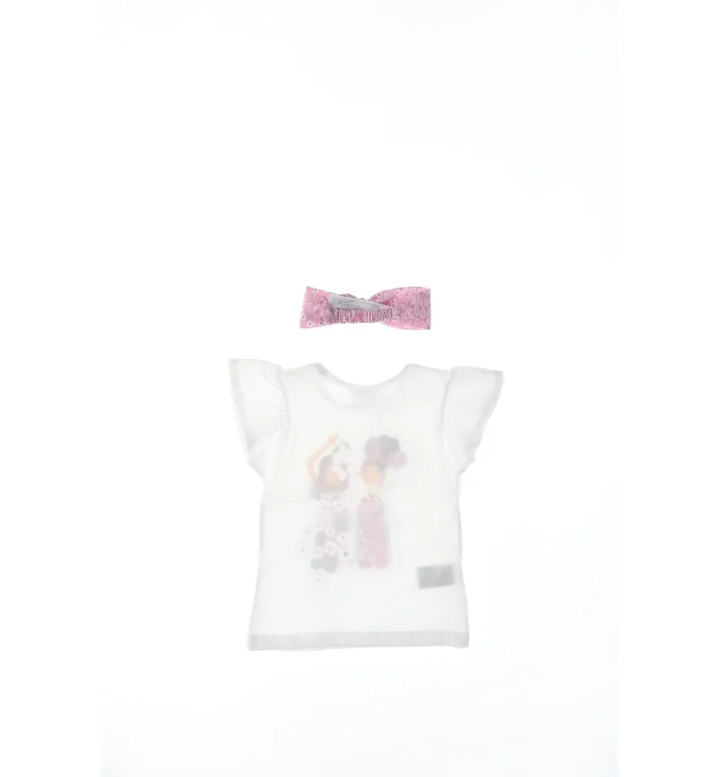 T-shirt con fascetta