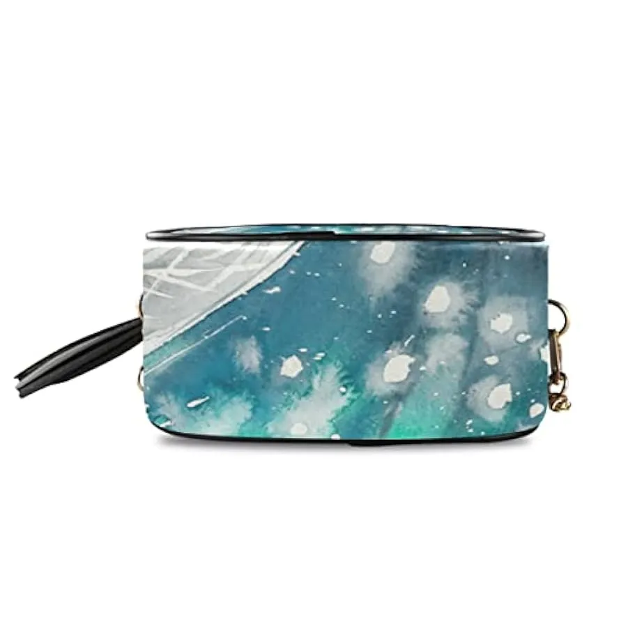 ZANHUGMI Zaino da trekking in stile astratto con borsa a croce staccabile 240911584